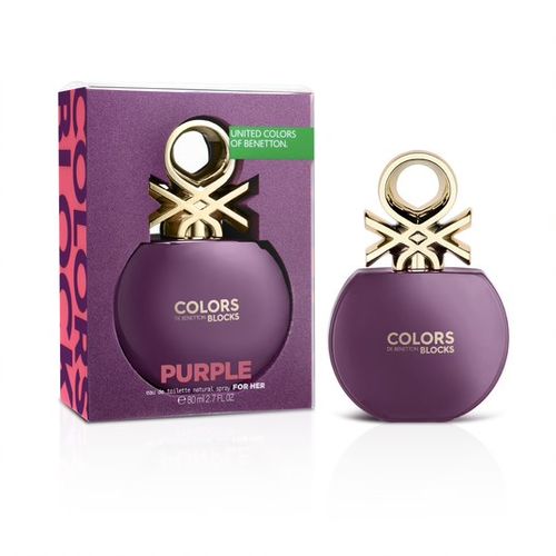 Perfume Feminino Benetton Colors Purple Collector 80ml