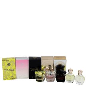 Perfume Feminino Bright Crystal Cx. Presente Versace Miniature Collection Incluso Yellow Diamond, Bright Crystal, Crysta