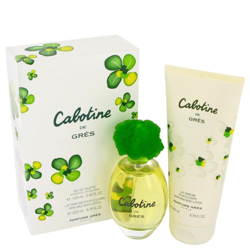 Perfume Feminino Cabotine Cx. Presente Parfums Gres 100 Ml Eau de Toilette + 200 Ml Loção Corporal