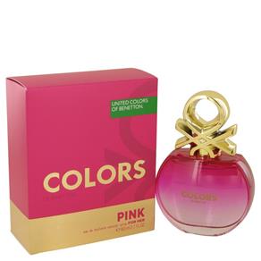 Perfume Feminino Colors Pink Benetton Eau de Toilette - 80 Ml