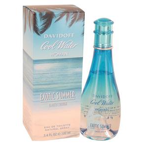 Perfume Feminino Cool Water Exotic Summer Davidoff (Edição Limitada) Eau de Toilette - 100 Ml