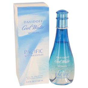Perfume Feminino Cool Water Pacific Summer Davidoff Eau de Toilette - 100 Ml