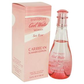 Perfume Feminino Cool Water Sea Rose Caribbean Summer Davidoff Eau de Toilette - 100ml