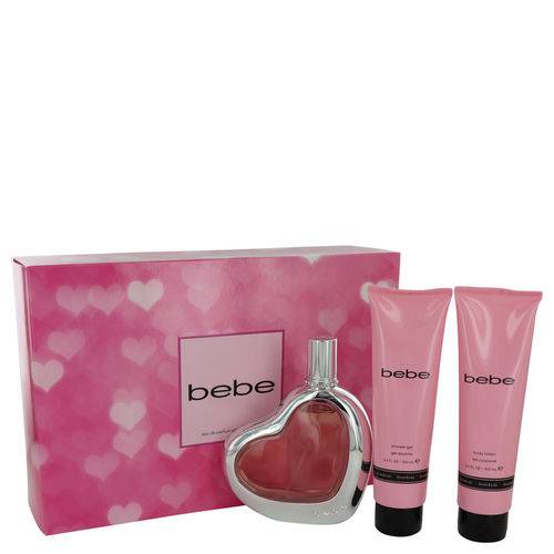 Perfume Feminino Cx. Presente Bebe 100 Ml Eau de Parfum 100 Ml Loção Corporal 100 Ml + Gel de Banho