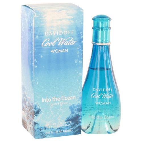 Perfume Feminino Davidoff Cool Water Into The Ocean 100 Ml Eau de Toilette
