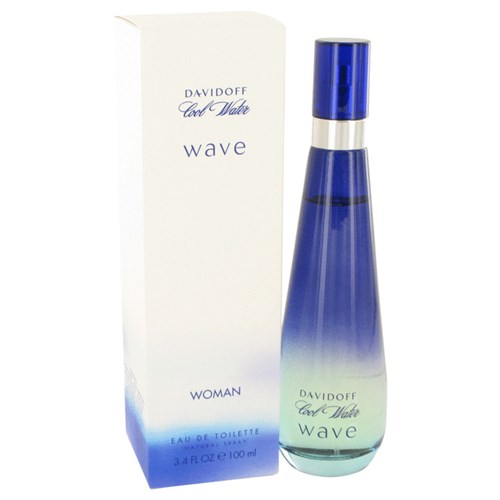 Perfume Feminino Davidoff Cool Water Wave 100 Ml Eau de Toilette