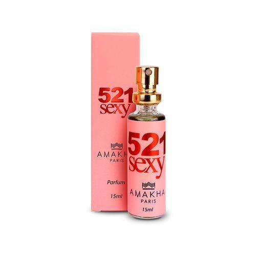 Perfume Feminino de Bolso 521 Sexy Floral Amadeirado - Amakha