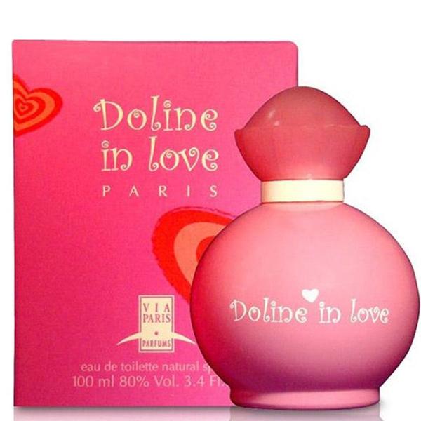 Perfume Feminino Doline In Love Via Paris - Eau de Toilette 100 Ml