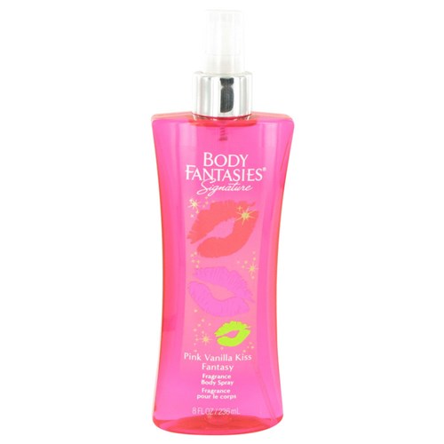 Perfume Feminino Fantasies Signature Pink Vanilla Kiss Fantasy Parfums de Coeur 237 Ml Body
