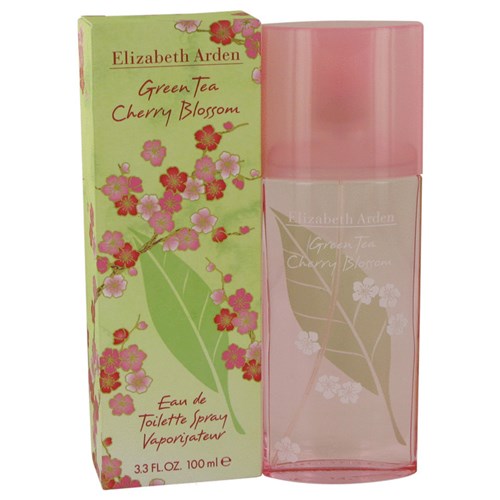 Perfume Feminino Green Tea Cherry Blossom Elizabeth Arden 100 Ml Eau de Toilette