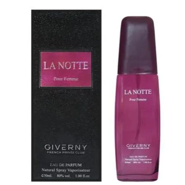 Perfume Feminino Importado La Notte Pour Femme Giverny 30 Ml - Melhoresoferetas.Net