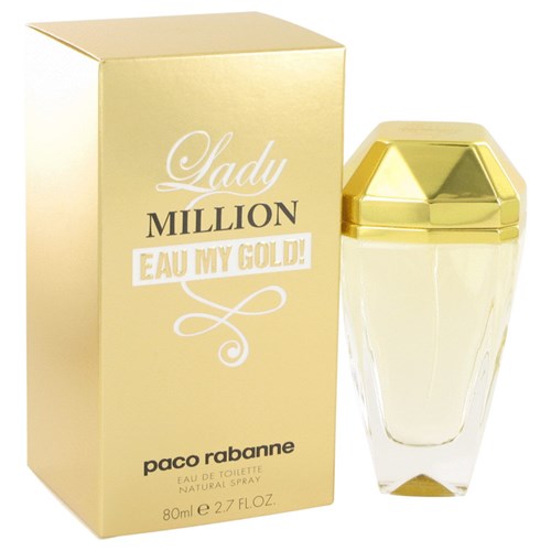 Perfume Feminino Lady Million My Gold Paco Rabanne 80 Ml Eau de Toilette