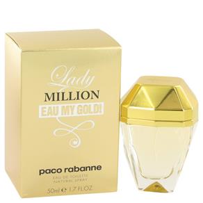 Perfume Feminino Lady Million My Gold Paco Rabanne Eau de Toilette - 50 Ml