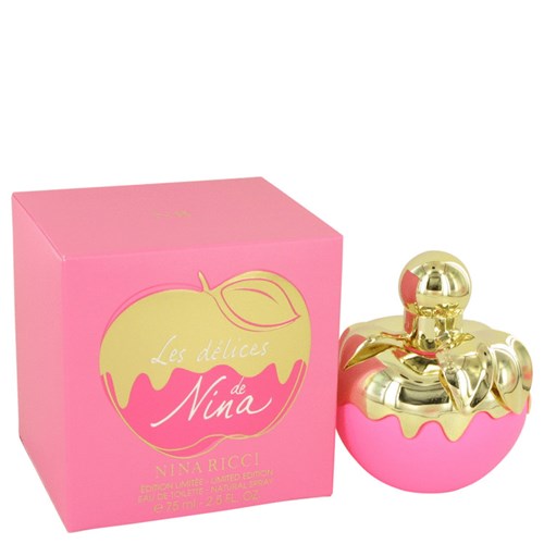 Perfume Feminino Les Delices Nina Ricci 75 Ml Eau Toilette