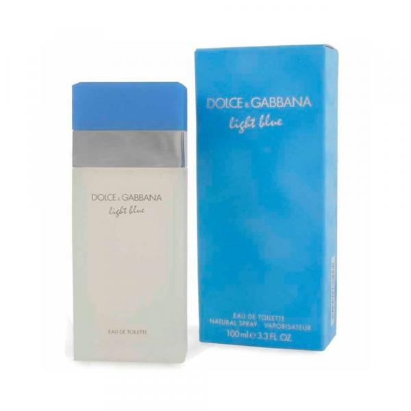 Perfume Feminino Light Blue Dolce Gabbana Eau de Toilette - 100 Ml - Doce Gabbana