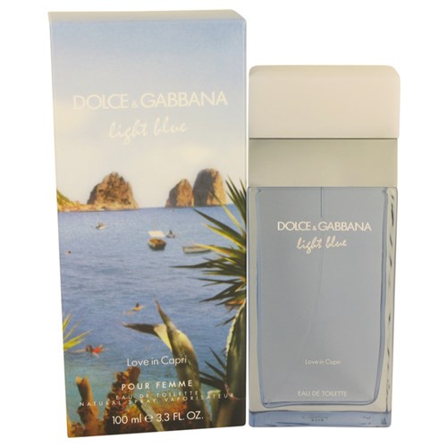 Perfume Feminino Light Blue Love In Capri Dolce & Gabbana 100 Ml Eau de Toilette