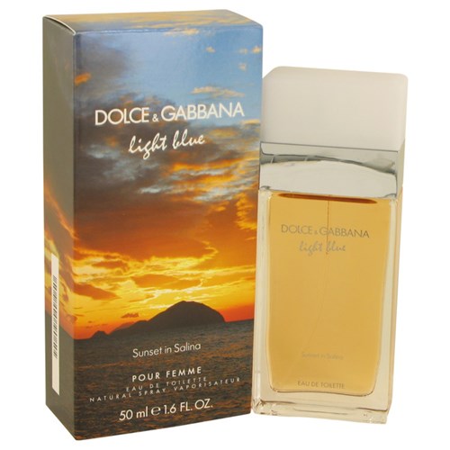 Perfume Feminino Light Blue Sunset In Salina Dolce & Gabbana 50 Ml Eau de Toilette