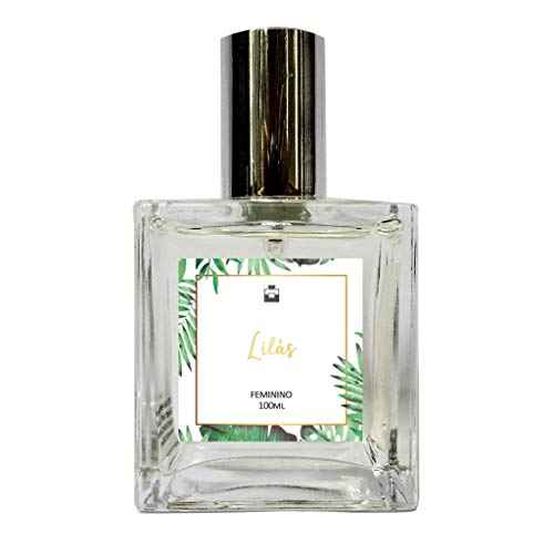 Perfume Feminino Lilás 100ml - com Óleo Essencial Natural