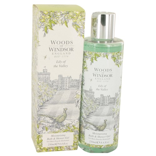 Perfume Feminino Lily The Valley (woods Of Windsor) + Gel de Banho Woods Of 250 Ml + Gel de Banho
