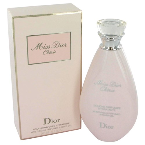 Perfume Feminino Miss (Miss Cherie) + Gel de Banho Christian Dior 200 Ml + Gel de Banho