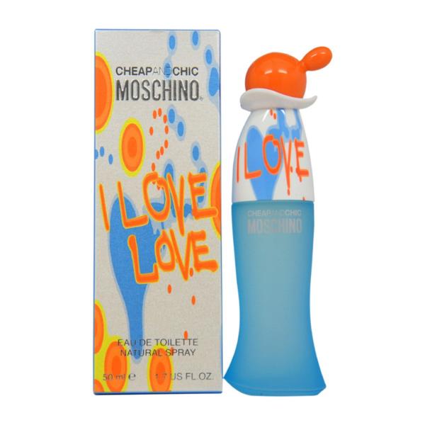 Perfume Feminino Moschino Spray I Love Love EDT 50ml
