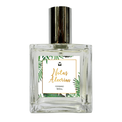 Perfume Feminino Natural Notas de Alecrim (50ml)