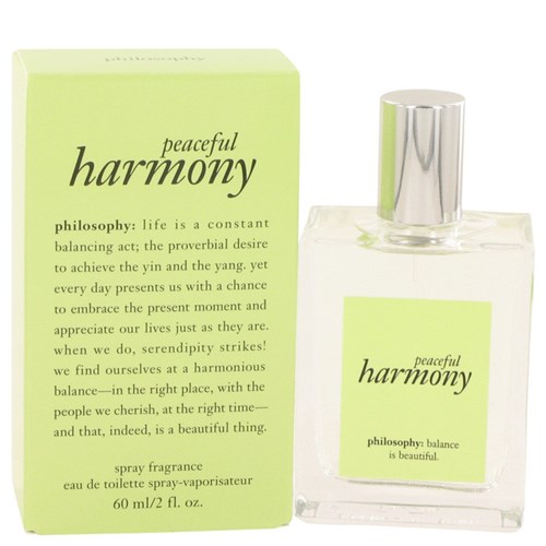 Perfume Feminino Peaceful Harmony Philosophy 60 Ml Eau de Toilette