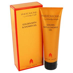 Perfume Feminino Pheromone Golden Bath Gel de Banho Marilyn Miglin Golden Bath Gel de Banho - 415ml