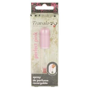 Perfume Feminino (Pink) Travalo Mini Travel com Cap Refills Fragrancias em Garrafa - 4ml