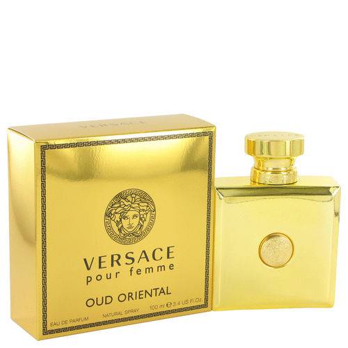 Perfume Feminino Pour Femme Oud Oriental Versace 100 Ml Eau de Parfum