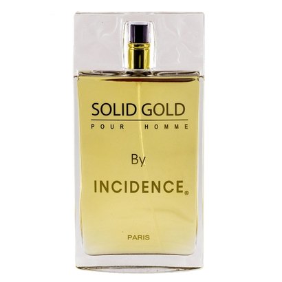 Perfume Feminino Solid Gold By Incidence Paris Bleu Eau de Toilette 100ml