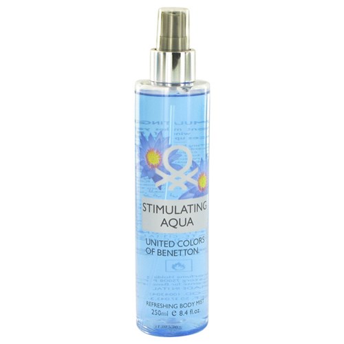 Perfume Feminino Stimulating Aqua Benetton 250 Ml Refreshing Body Mist