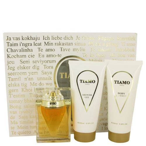 Perfume Feminino Tiamo Cx. Presente Parfum Blaze 100 Ml Eau de Parfum + 200 Ml Loção Corporal + 200 Ml + Gel de Banho