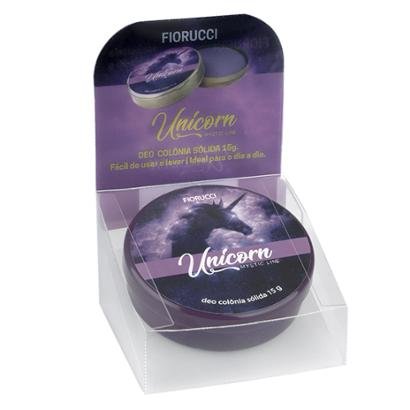 Perfume Feminino Unicorn Mystic Line Purple Fiorucci Deo Colônia Sólida 15g