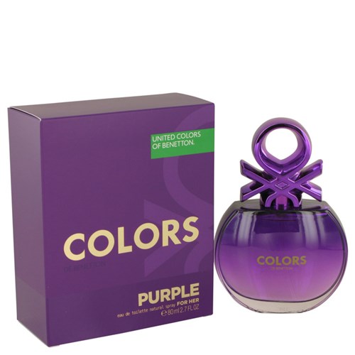 Perfume Feminino United Colors Of Purple Benetton 80 Ml Eau de Toilette