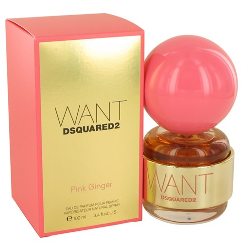Perfume Feminino Want Pink Ginger Dsquared2 100 Ml Eau de Parfum