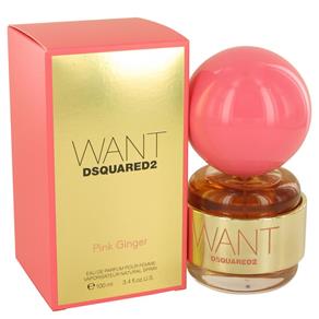 Perfume Feminino Want Pink Ginger Dsquared2 Eau de Parfum - 100 Ml