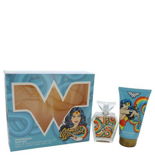 Perfume Feminino Wonder Woman Cx. Presente Marmol & Son 60 Ml Eau de Parfum + 50 Ml Loção Corporal