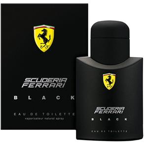 Perfume Ferrari Black Escuderia Eau de Toilette Masculino - 125ml