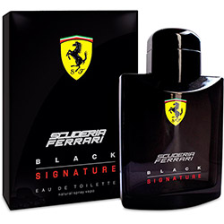 Perfume Ferrari Black Signature Eau de Toilette Masculino 125ml