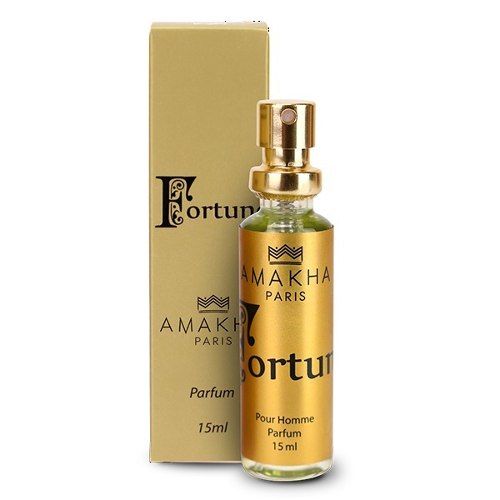 Perfume Fortune Masculino Amakha - Parfum 15ml