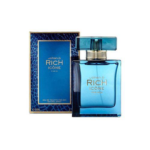 Perfume Geparlys Rich Icône EDT 90mL Masculino