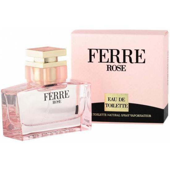 Perfume Gianfranco Ferre Rose Eau de Toilette Feminino 50ML - Gianfranco Ferré