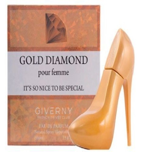 Perfume Giverny Gold Diamond Fragrancia Feminina 100 Ml