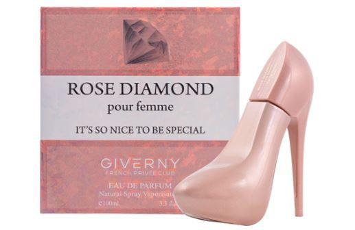 Perfume Giverny Rose Diamond Fragrancia Feminina 100 Ml