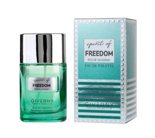 Perfume Giverny Spirit Of Freedom Fragrância Masculina 100 Ml