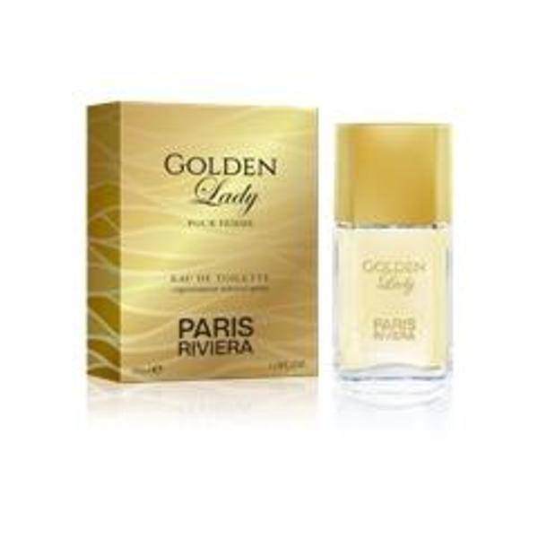 Perfume GOLDEN LADY Women Paris Riviera EDT- 30ml