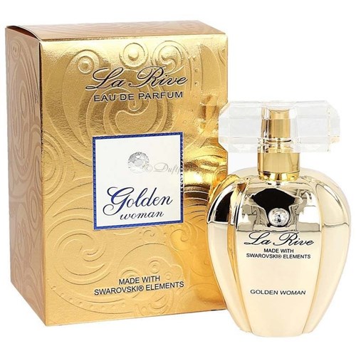 Perfume Golden Woman Swarovski - La Rive - Feminino - Eau de Parfum (75 ML)