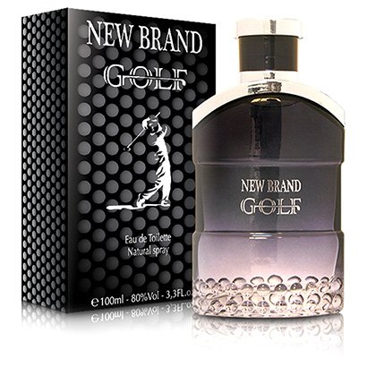 Perfume Golf Black Masculino New Brand Eau de Toilette 100ml