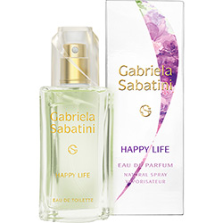 Perfume Happy Life Gabriela Sabatini Feminino Eau de Toilette 30ml
